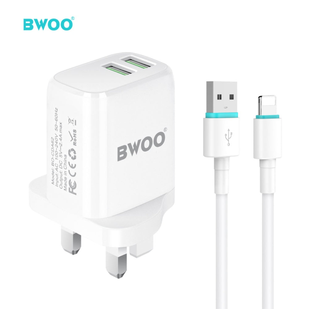 Bwoo UK Plug with Type L Cable