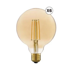 Lexman Led Bulb FILG125 E275 2200K, 330D, 25000H - AMBER