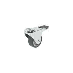 Standers 1 Caster 50Mm 360°, Eye, Plastic Brake, Indoor Antislide Antiscuffmark