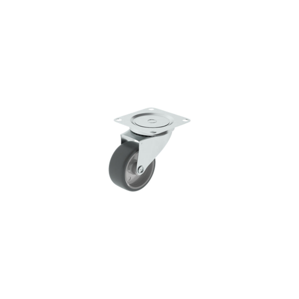 Standers 1 Caster 40Mm 360°, Plate , Indoor Anti Slide Anti-Scuffmark