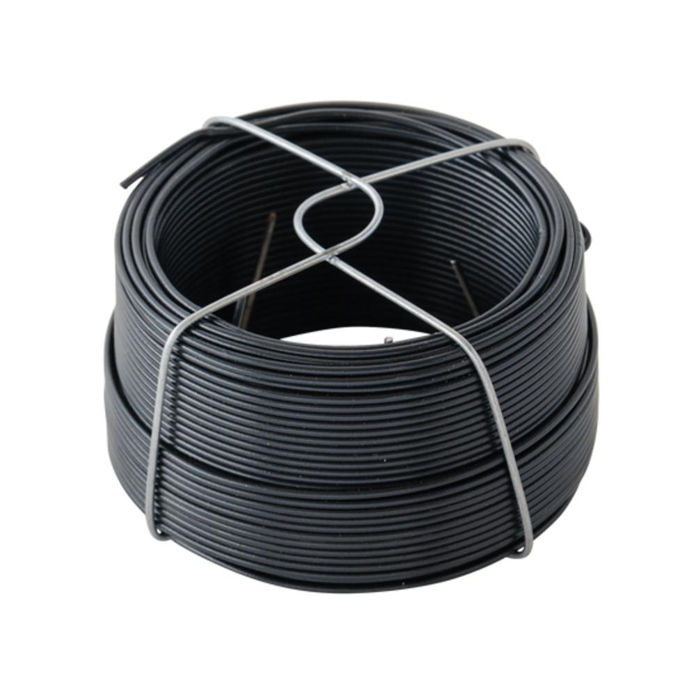 Standers Cw24 Plastic Coated Steel Wire D0,8Mm/1,4Mm L 30M Black,