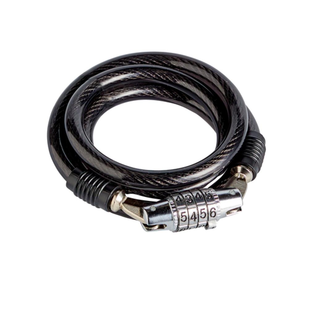 1 Transports Combination Cable Lock Length 1M, Steel With Cover,