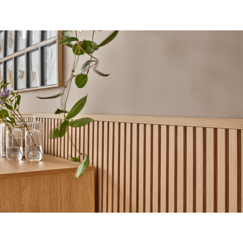 Vox Wall Panel Linerio M-Line 265 x 12.2 x 1.2cm - Natural – BigMat Malta