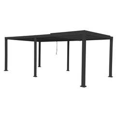 Naterial Clima Bioclimatic Pergola 313x614cm Dark Grey,