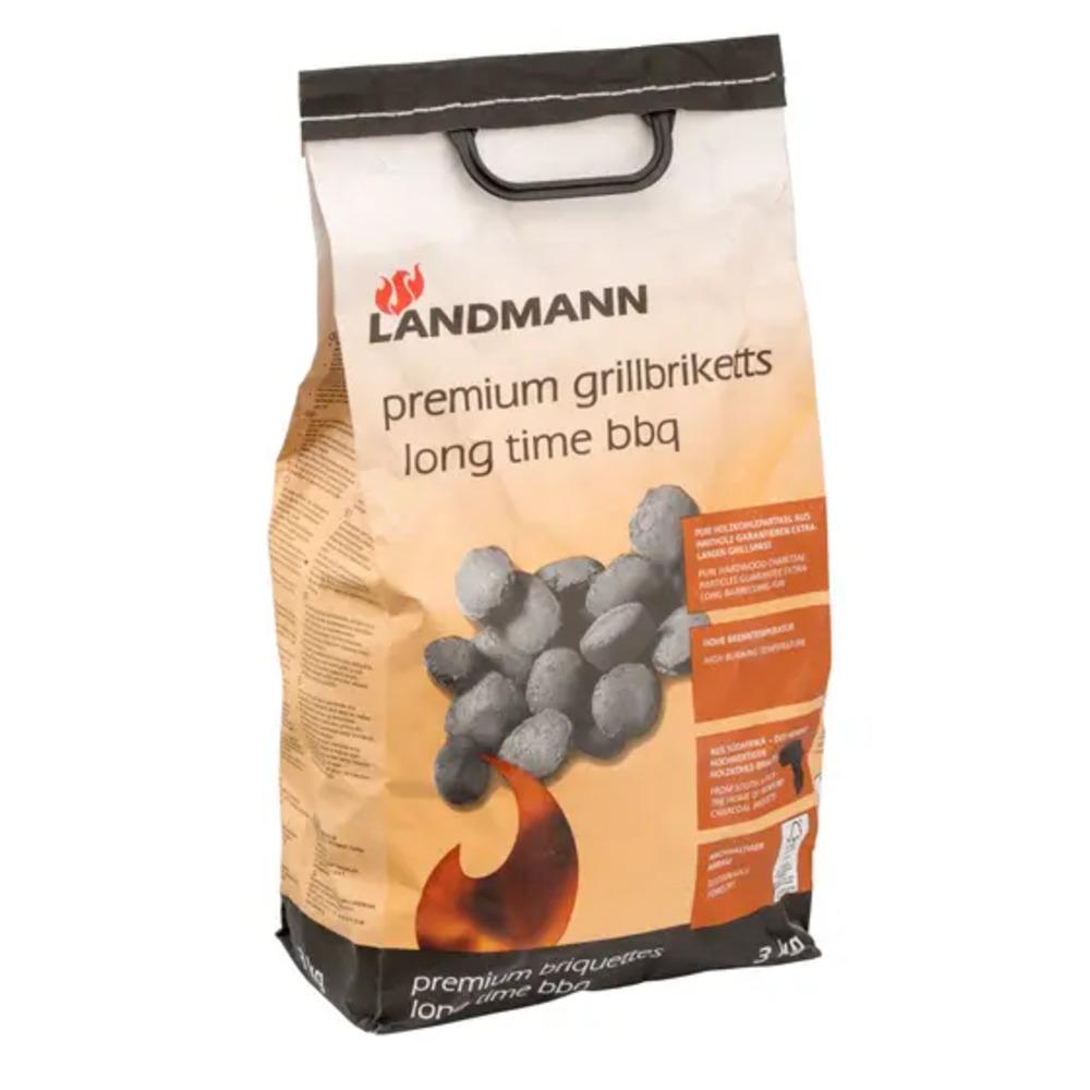 Landmann Priumium Briquettes For BBQ 3kg 100% FSC