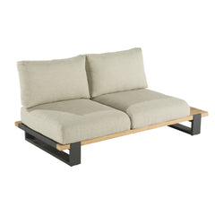 Naterial Griffin 2 Seater Sofa Teak - Beige,