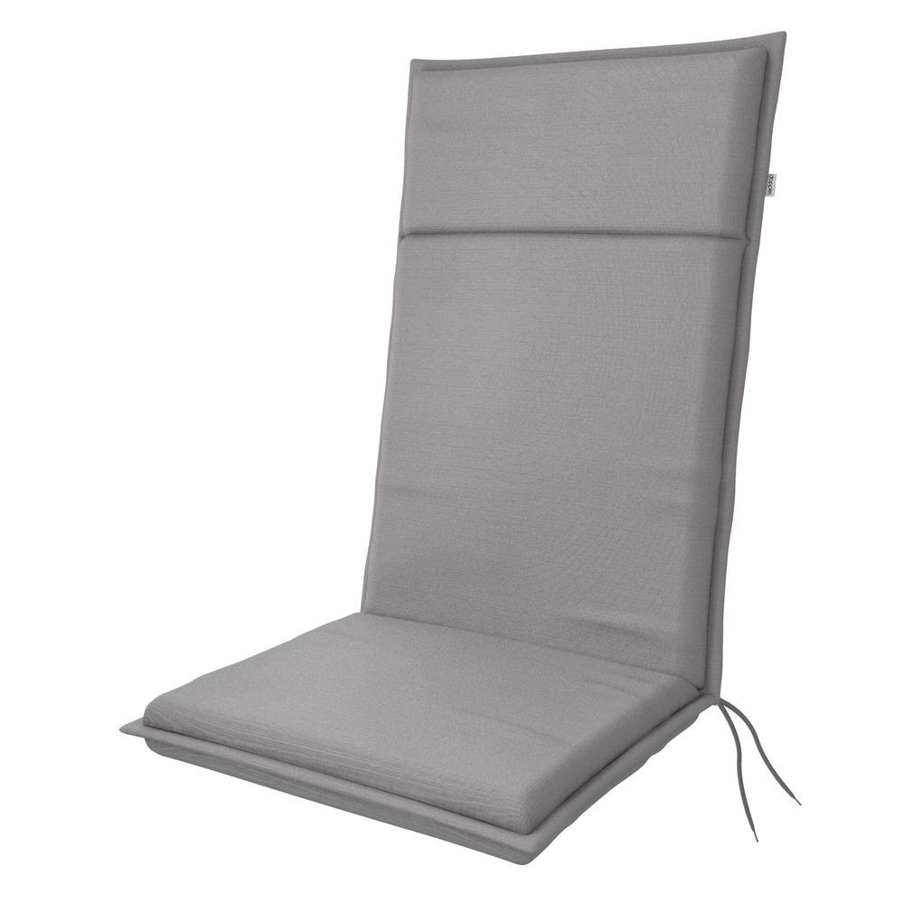 Doppler Hit High-Back Chair Cushion 119 x 48 x 3.5cm - Grey