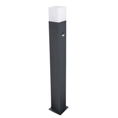 Inspire Cies Post Lamp Pir E27 25W IP54 Anthracite 75cm