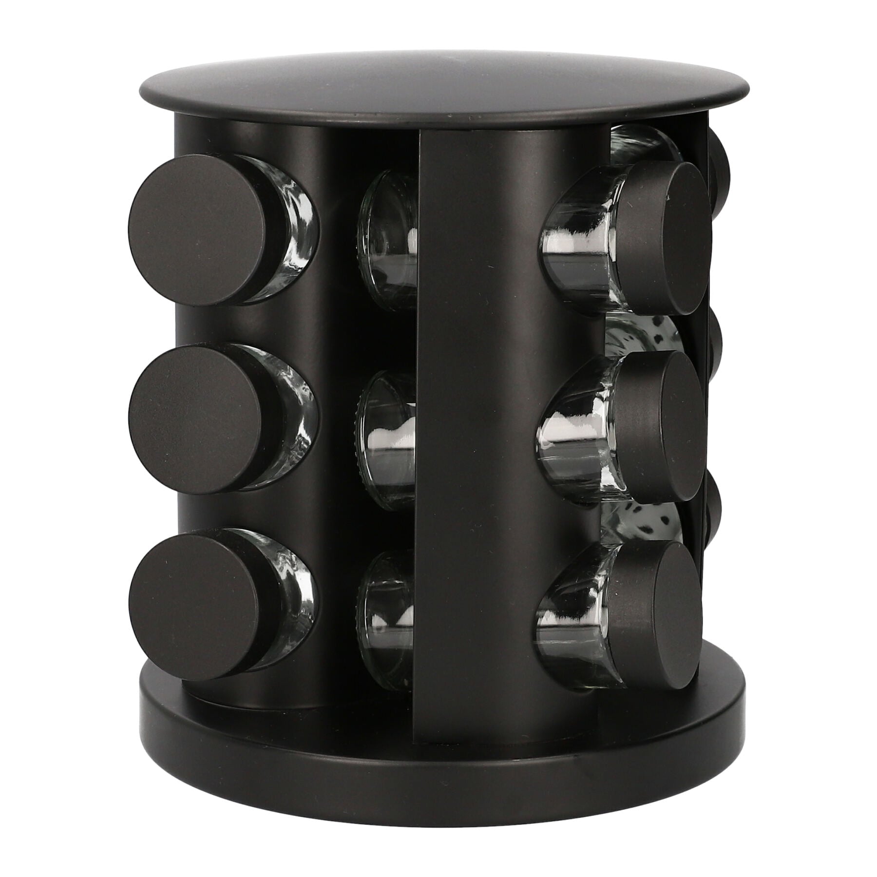 Homla Otto Rotary Spice Rack 19 x 21cm - Black