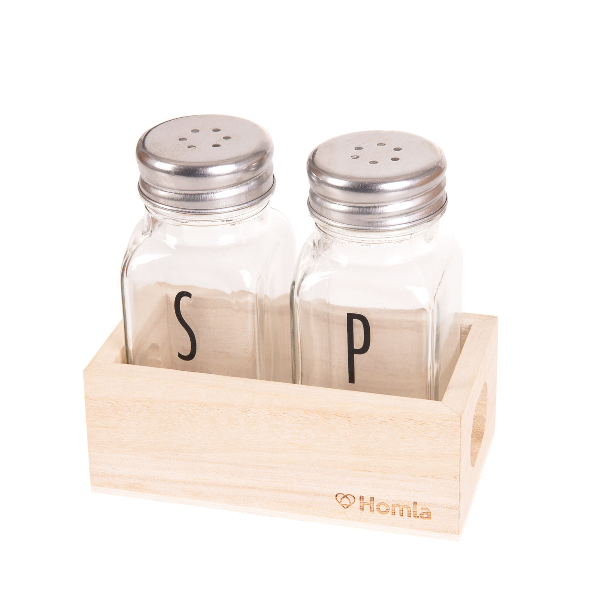 Homla Voscari Spice Jar Set 10cm - Transparent