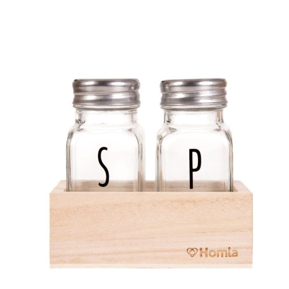 Homla Voscari Spice Jar Set 10cm - Transparent