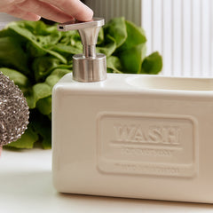 Homla Jasai Soap Dispenser 18 x 16cm - Cream