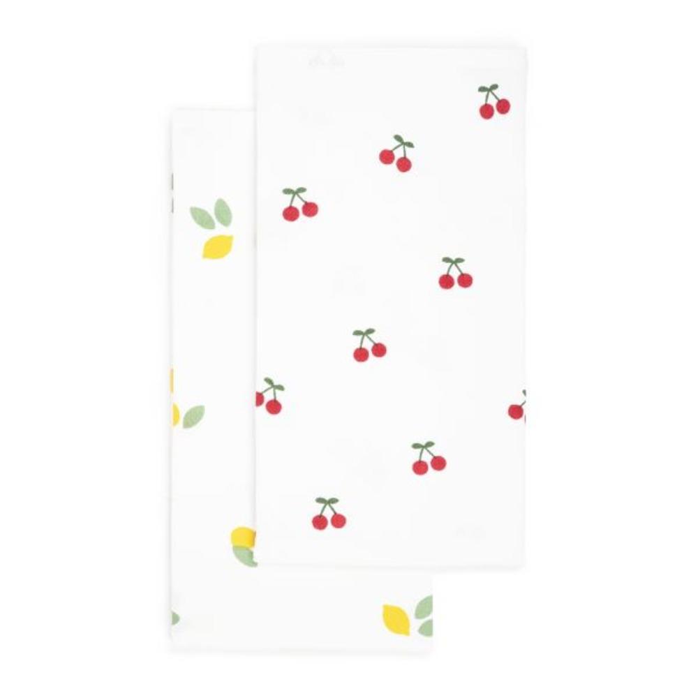 Homla Cherrine Kitchen Towel Set of 2 45 x 65cm - Cherry/ Lemon