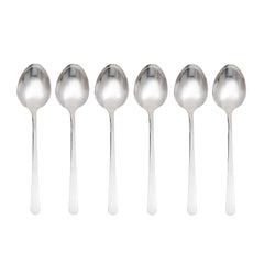 Homla Lugano Cutlery Set of 24 Pieces - Silver