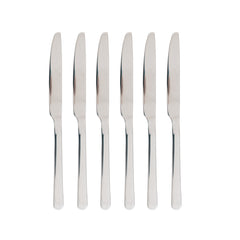Homla Lugano Cutlery Set of 24 Pieces - Silver
