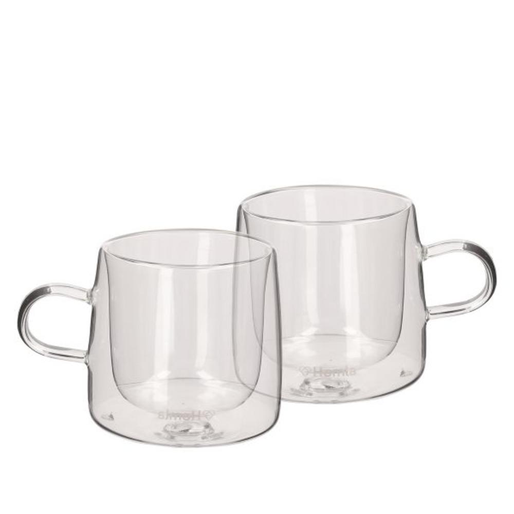 Homla Cembra Thermo Cup Set of 2 260ml - Transparent