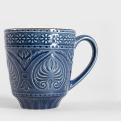 Homla Indie Mug 400ml - Navy Blue