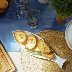 Homla Santana Fish Platter 26 x 13 x 2cm - White