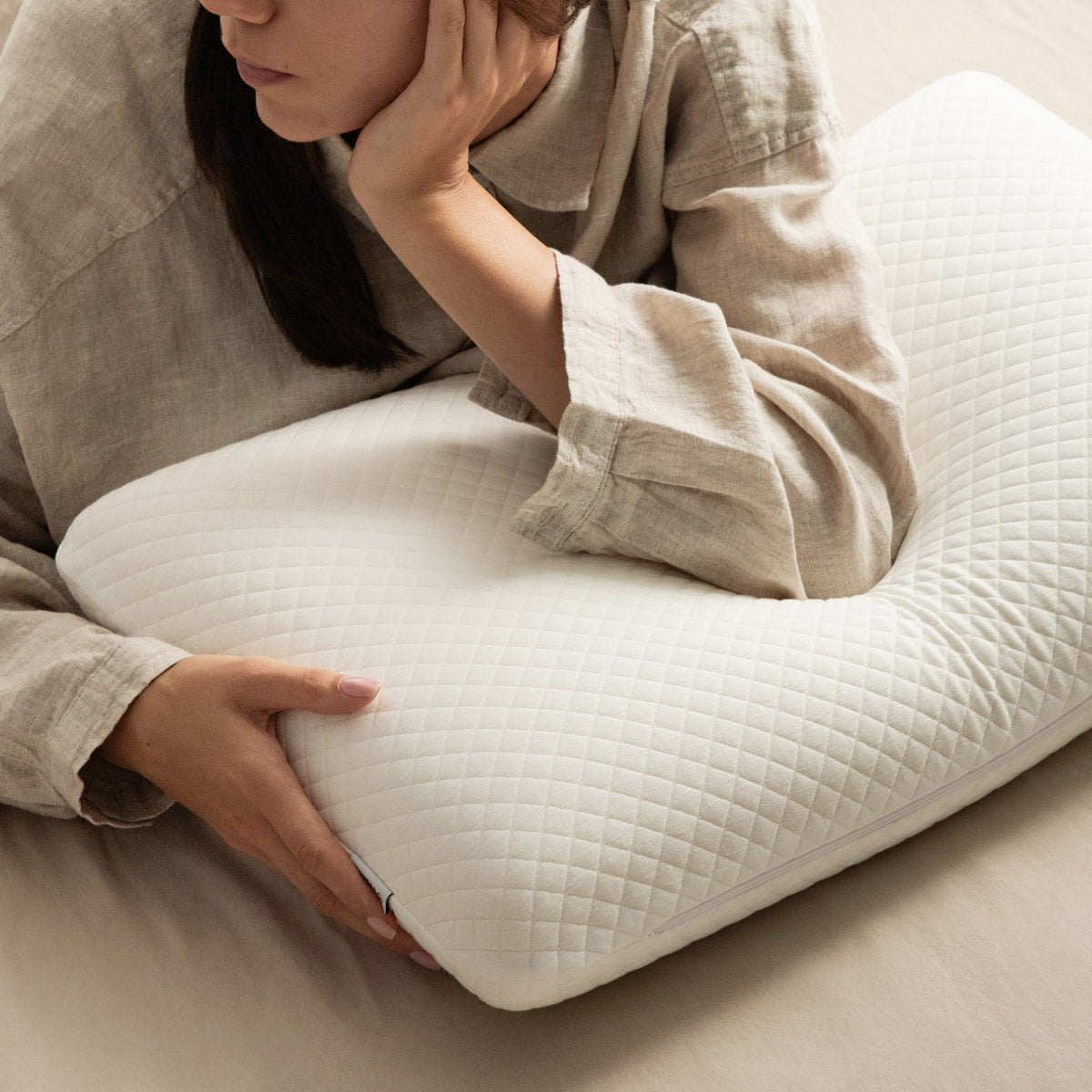 Homla Balie Pillow 55 x 35cm - White