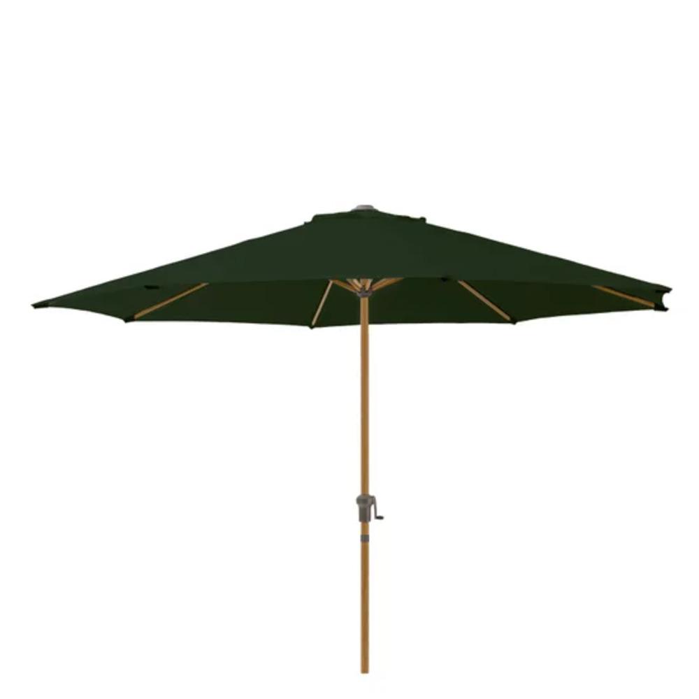 Naterial Agora Center Umbrella Octagon D290cm Dark Green Forest