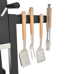 Naterial Magnetic BBQ Tools Set of 4 Pieces