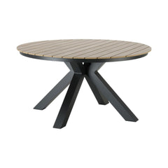 Naterial Clara Dining Table Round For 6 Persons D140cm Dark Grey