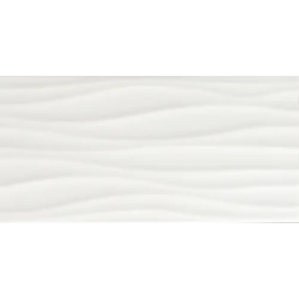 Artens Wall Tile Frosty White Glossy 3d Organic 30x60cm/1,26m2