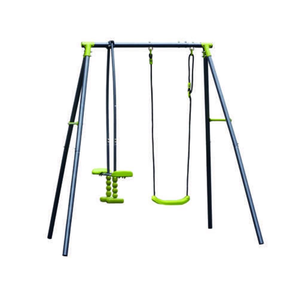 Cheerful Children's Swing With Panache