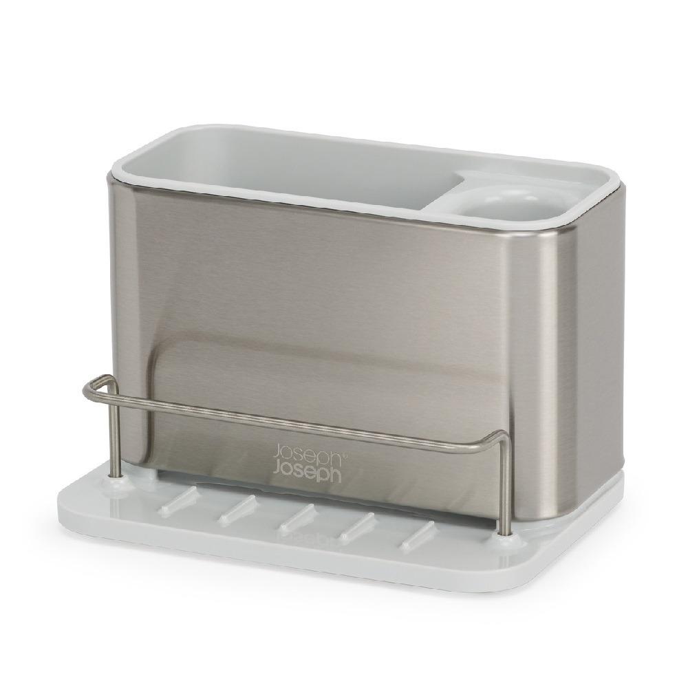 Joseph Joseph Surface Stainless-Steel Sink Tidy - Light Stone,