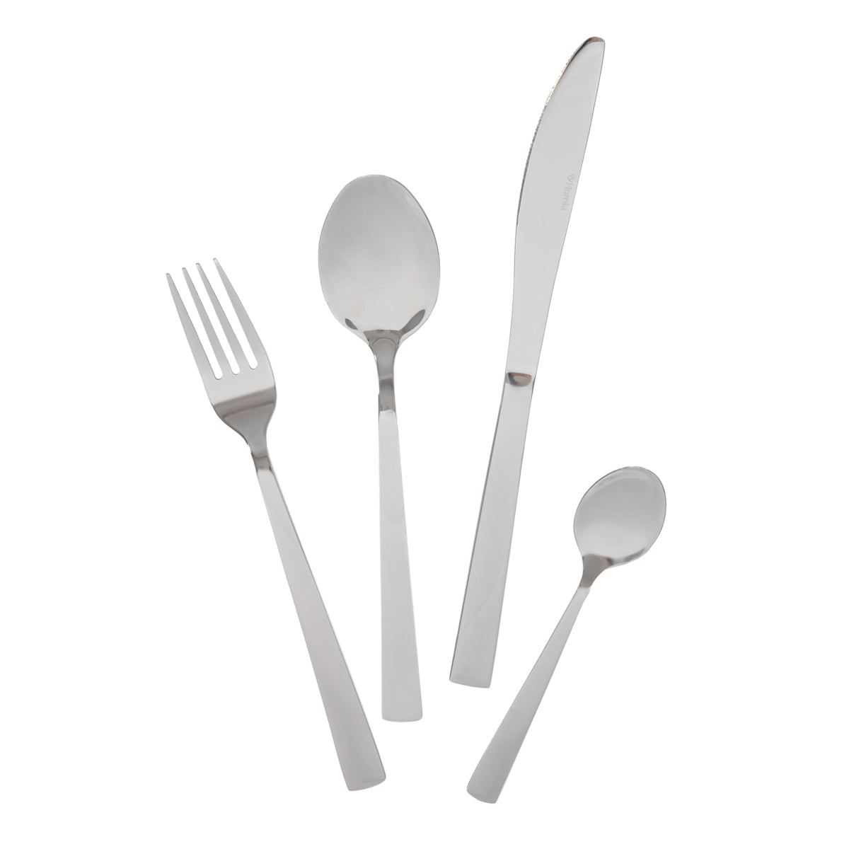Homla Fabro Cutlery Set Silver 24 Piece Set