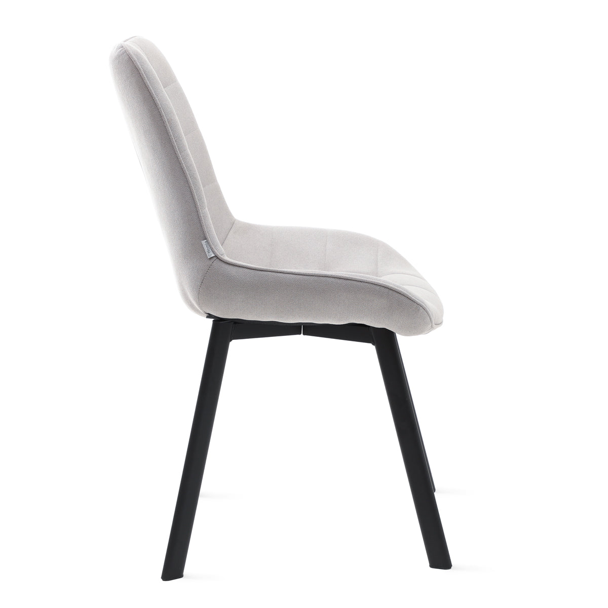 Homla COLIN Chair light grey  53x61x88cm