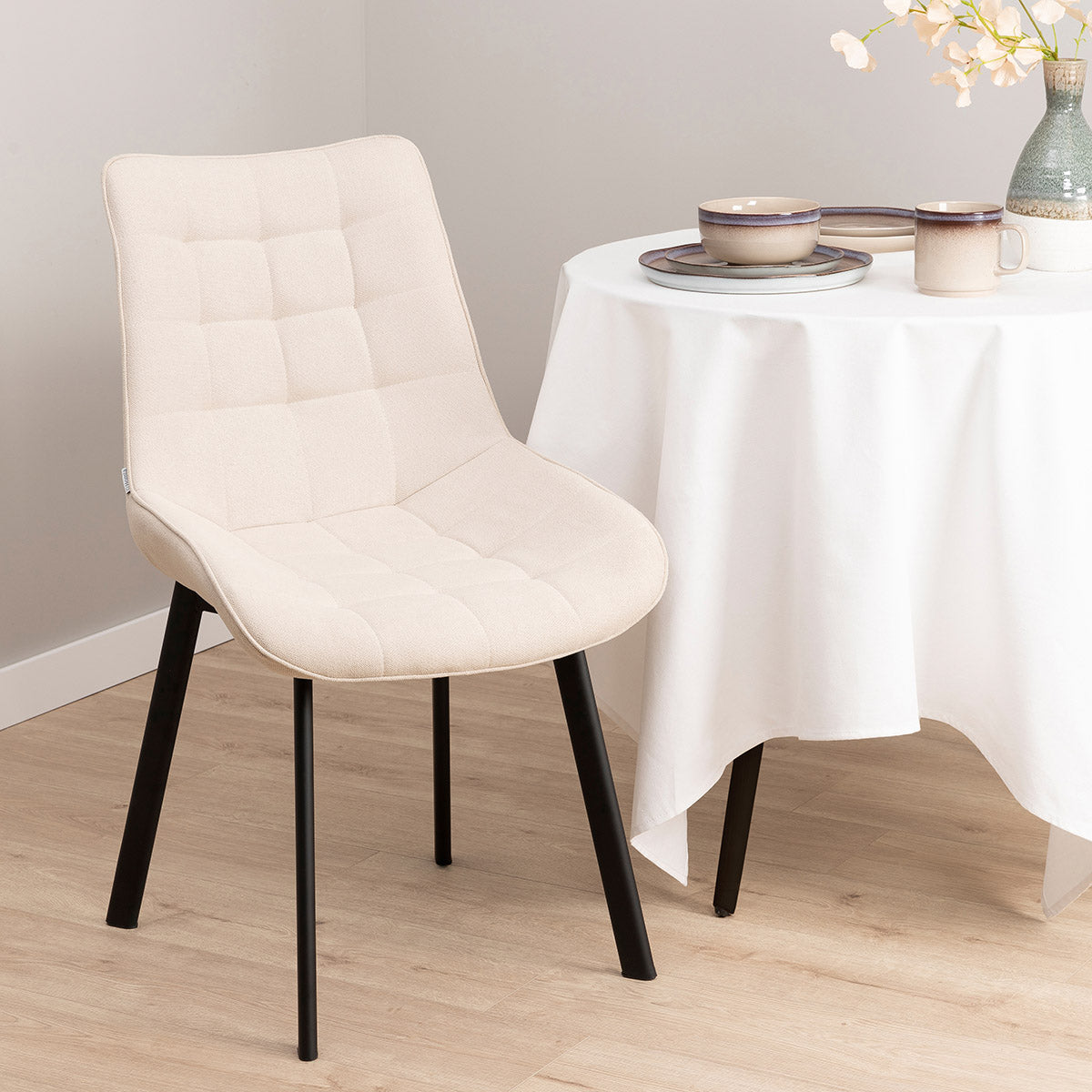 Homla COLIN Chair beige  53x61x88cm
