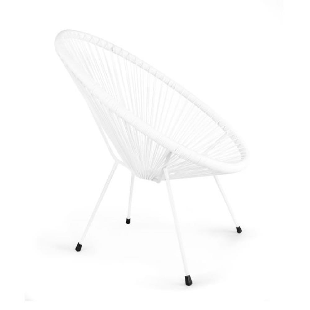 Homla Acapulco Garden Chair White 93x73x85cm