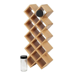 Homla Bambou Wooden Spice Rack 42x17cm