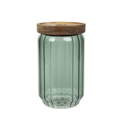 Homla Rakumi Green Glass Jar 0.75L