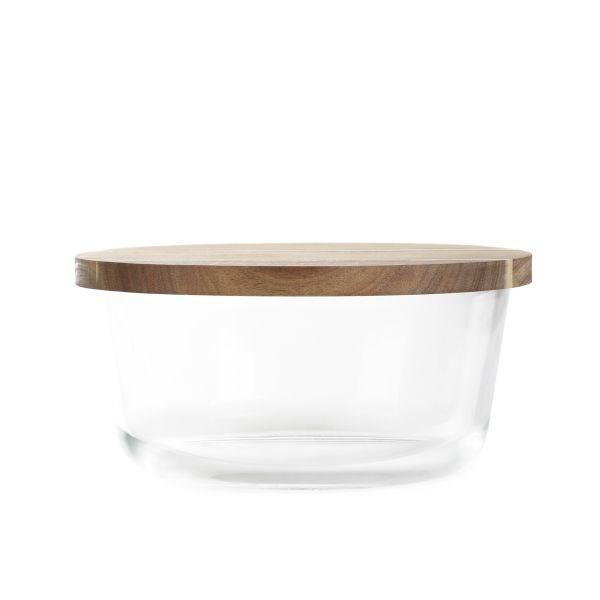 Homla Maira Glass Transparent Container 19x10cm