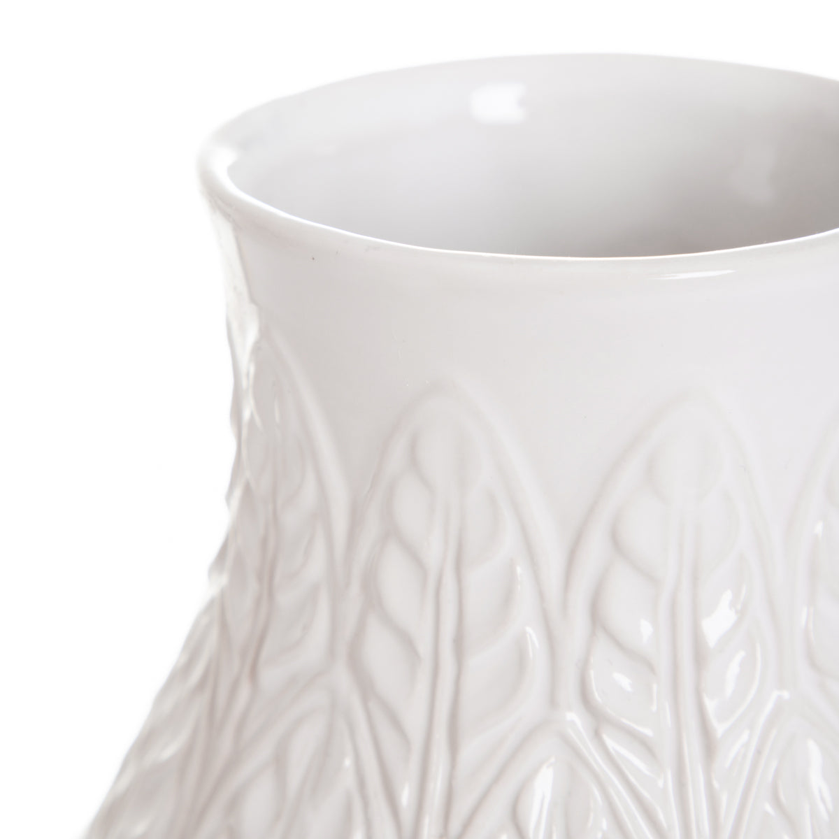 Homla Natto Vase Ecru 15x15x24cm