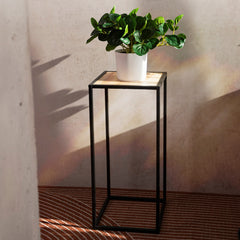 Homla ROH Metal Flower Bed Black 27x27x60cm