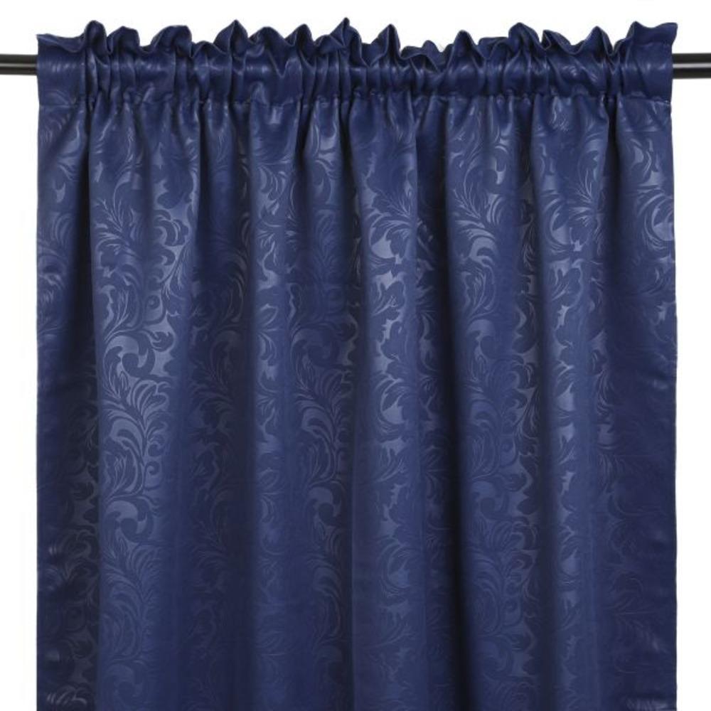 Homla Elisi Curtain Blue With Embossing 140x250cm