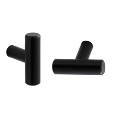 Inspire Knob Urban L-40 Mm Black Plain Matt 2Pc,