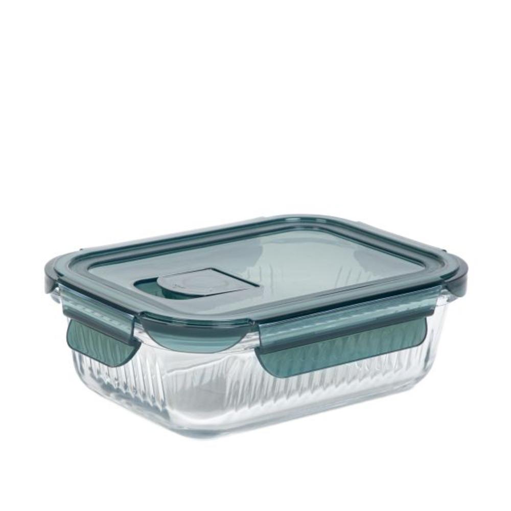 Homla Remmie Glass Rectangular Container 0.64L