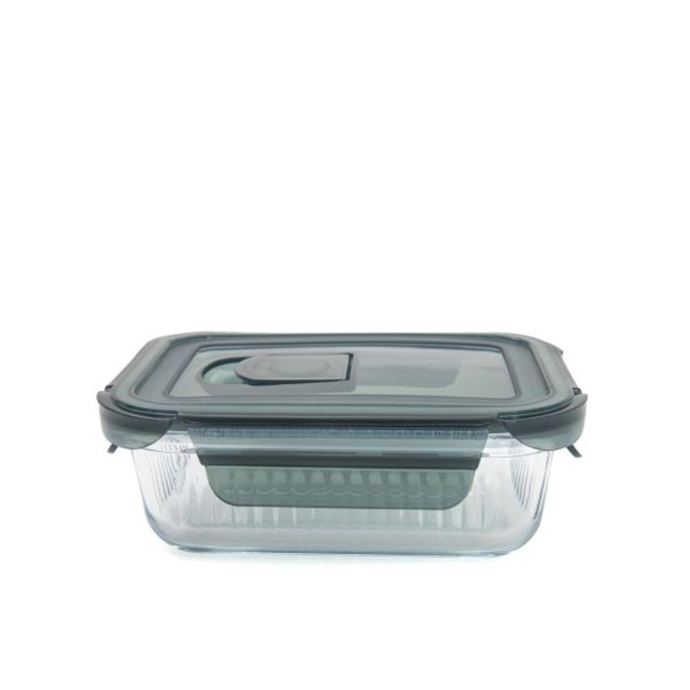 Homla Remmie Glass Rectangular Container 0.37L