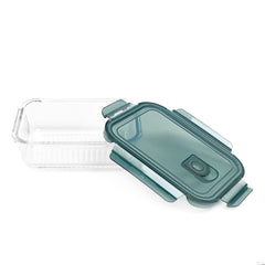 Homla Remmie Glass Rectangular Container 1.04L