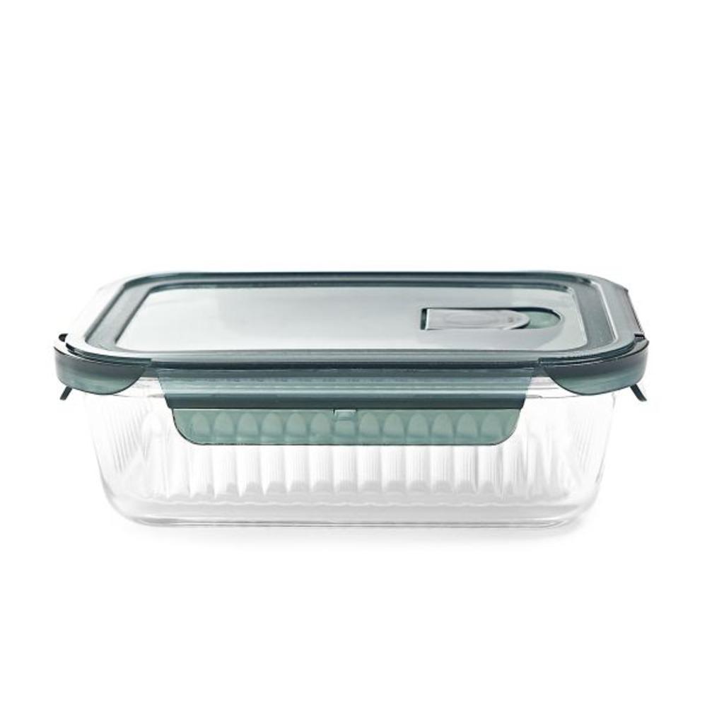 Homla Remmie Glass Rectangular Container 1.04L