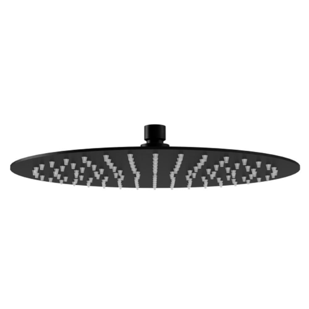 Sensea Icone Shower Head S/S Round Diam 30Cm Black,