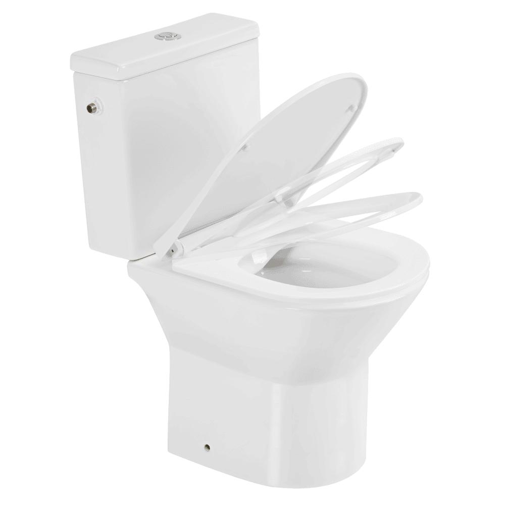 Sensea Closecoupled Wc Easy Open Back Dual Outlet Side Water Supply