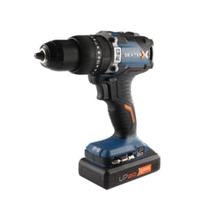 Dexter Up20 Impact Drill Brushless + 2 Bat (2.0Ah & 4.0Ah) + Charger,