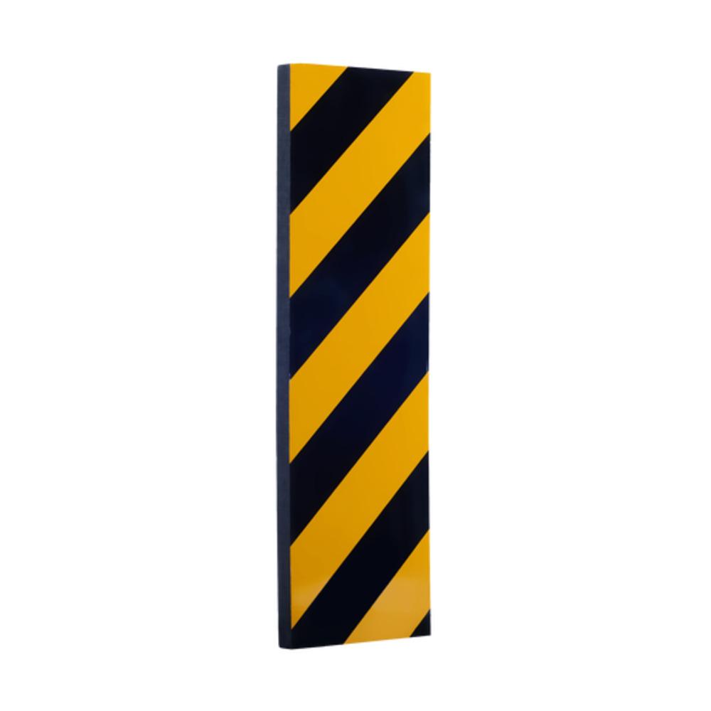 Standers Foam Protection For Garage Wall, Black And Yellow,50X15 Cm,