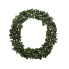 Everlands BO Led Imperial Pine Wreath 50cm