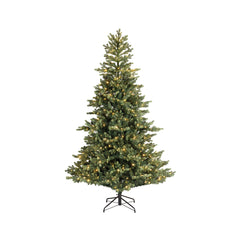 Everlands Pre-Lit Geneva Fir Christmas Tree Dia140cm 2.25m - Warm White